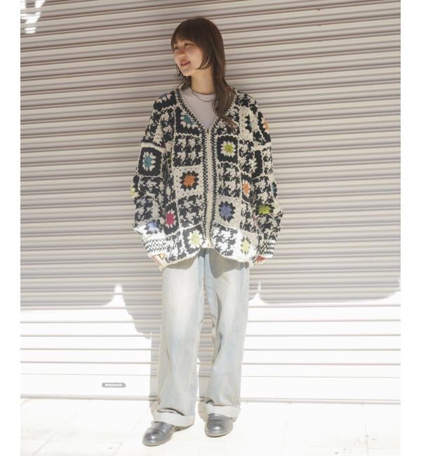 JOINT WORKS「MacMahon Knitting Mills / マクマホンニッティングミルズ V-Neck Zip Cardigan-H.T」|カーディガン|