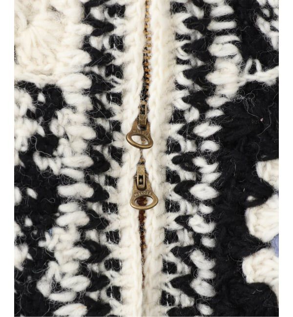 JOINT WORKS「MacMahon Knitting Mills / マクマホンニッティングミルズ V-Neck Zip Cardigan-H.T」|カーディガン|