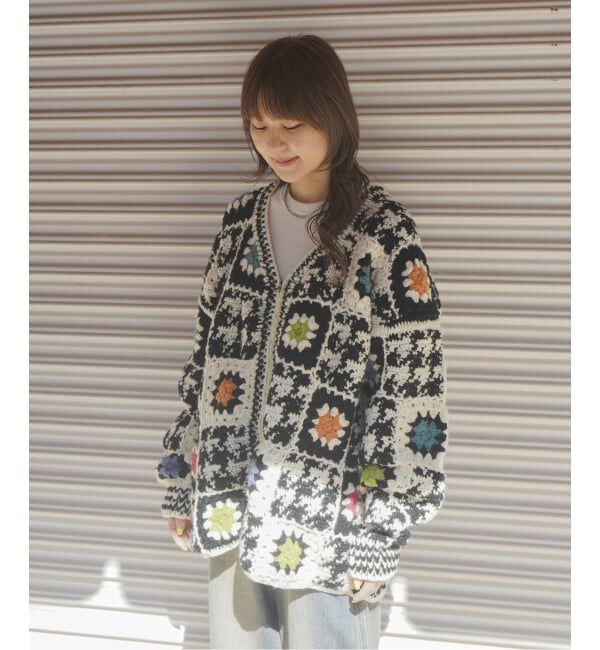 JOINT WORKS「MacMahon Knitting Mills / マクマホンニッティングミルズ V-Neck Zip Cardigan-H.T」|カーディガン|