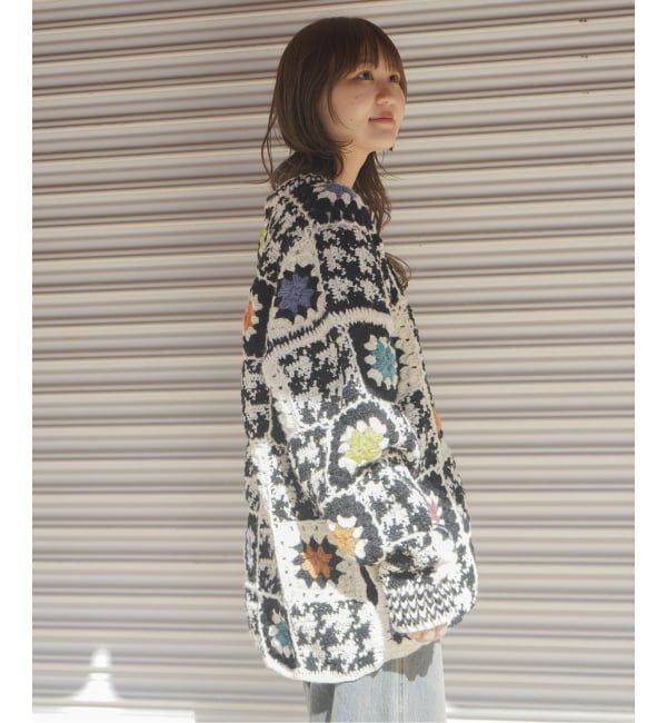 JOINT WORKS「MacMahon Knitting Mills / マクマホンニッティングミルズ V-Neck Zip Cardigan-H.T」|カーディガン|