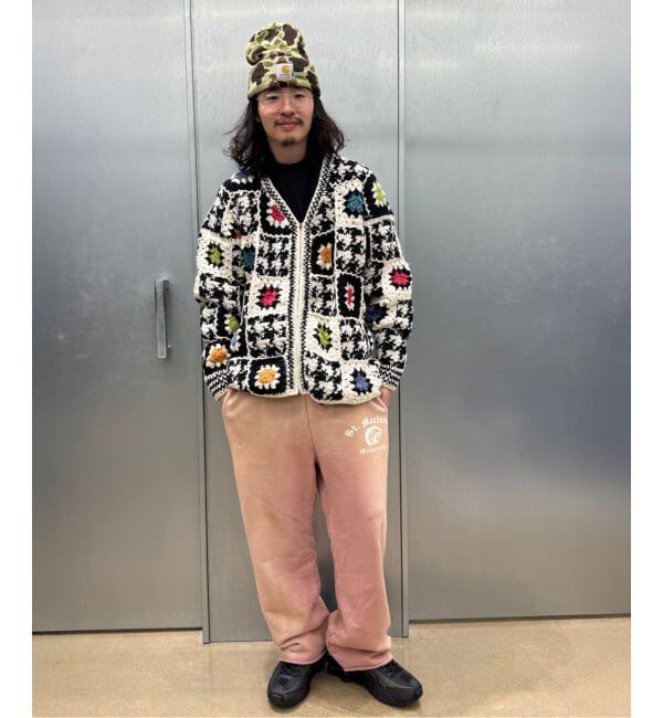 JOINT WORKS「MacMahon Knitting Mills / マクマホンニッティングミルズ V-Neck Zip Cardigan-H.T」|カーディガン|