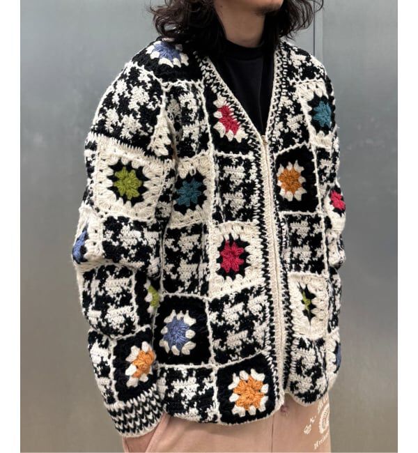 JOINT WORKS「MacMahon Knitting Mills / マクマホンニッティングミルズ V-Neck Zip Cardigan-H.T」|カーディガン|