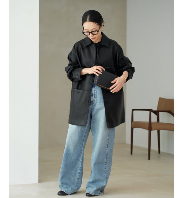 Plage「Leather Like Car コート」|その他|