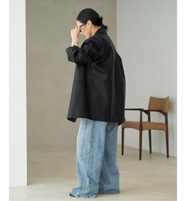 Plage「Leather Like Car コート」|その他|