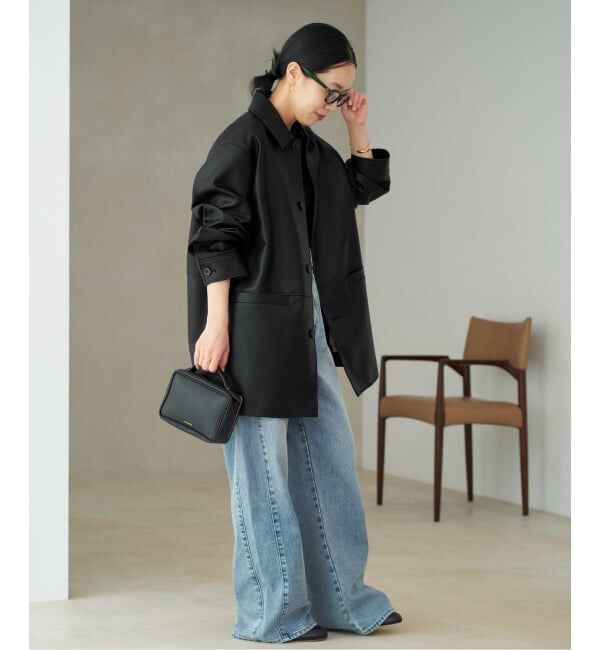 Plage「Leather Like Car コート」|その他|