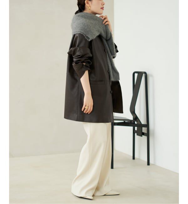 Plage「Leather Like Car コート」|その他|