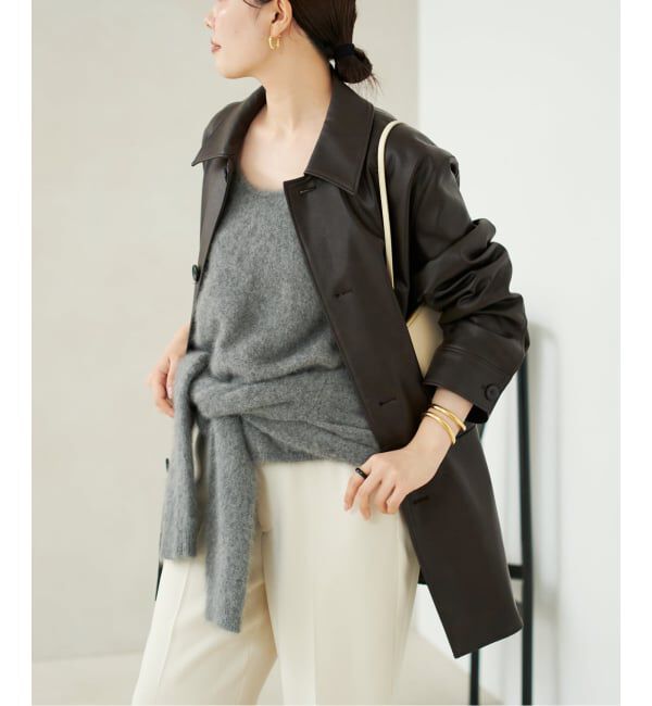 Plage「Leather Like Car コート」|その他|
