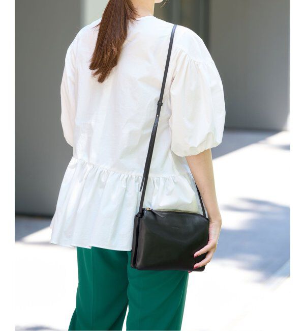 IENA「【MARLOTA/マルロタ】ZIP POCHETTE / レザージップポシェット」|ショルダー・メッセンジャー|