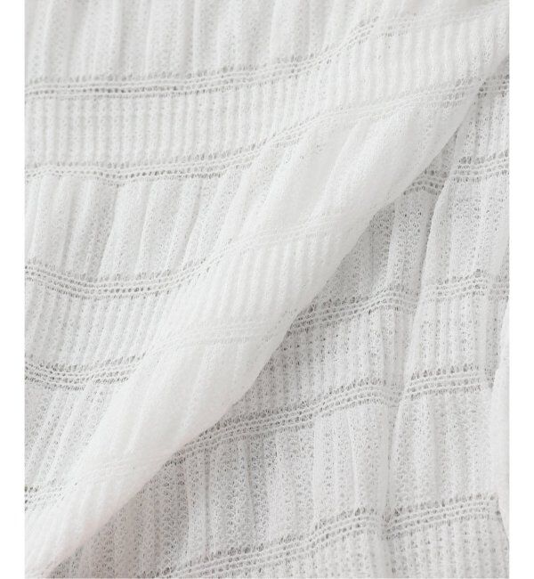 IENA LA BOUCLE「ODAKHA/オダカ sheer stripe leggings パンツ OH25SSS03」|レギンス・スパッツ|