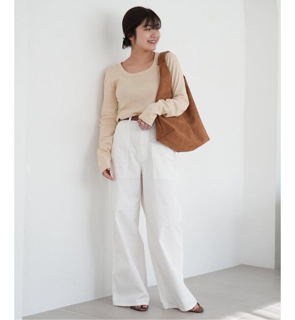 SLOBE IENA「《追加》SAWAHOCO パーフェクトカットソー」|Tシャツ・カットソー|