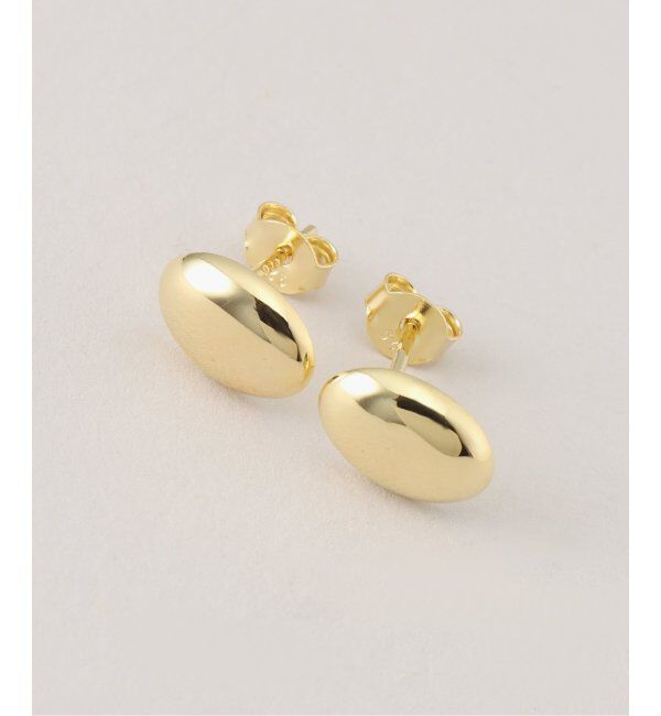 VERMEIL par iena「LIE STUDIO リエ スタジオ The Luna ピアス ゴールド」|ピアス|