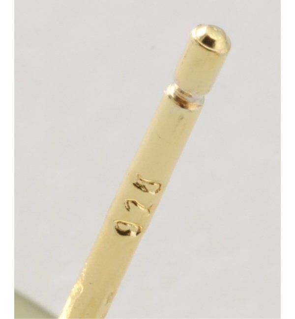 VERMEIL par iena「LIE STUDIO リエ スタジオ The Luna ピアス ゴールド」|ピアス|