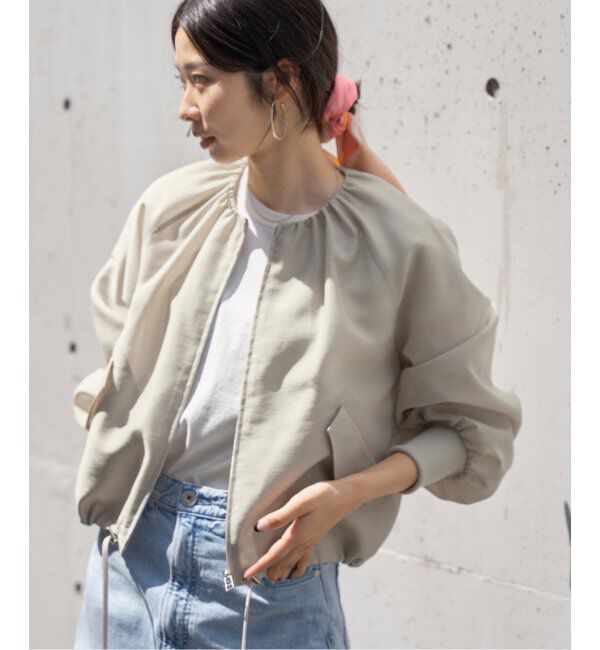 IENA「《WEB限定/追加》シアーノーカラーブルゾン」|その他|