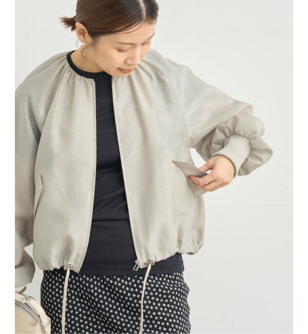 IENA「《WEB限定/追加》シアーノーカラーブルゾン」|その他|