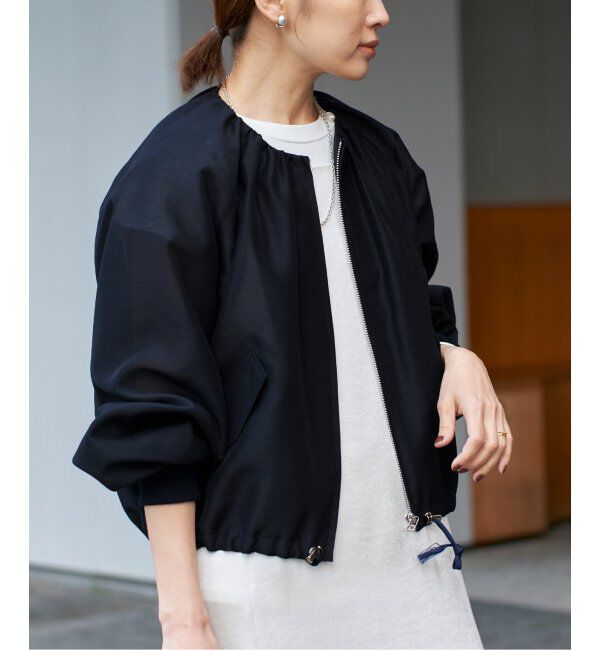 IENA「《WEB限定/追加》シアーノーカラーブルゾン」|その他|