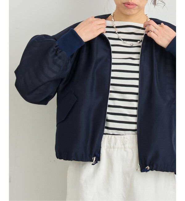 IENA「《WEB限定/追加》シアーノーカラーブルゾン」|その他|