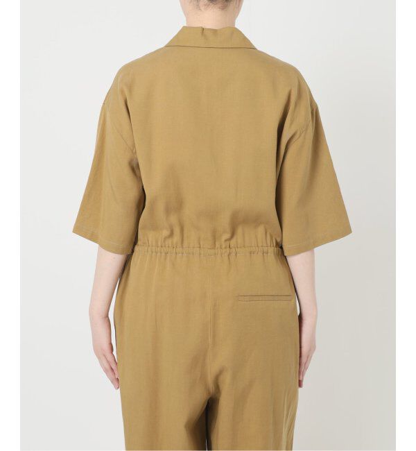 SLOBE IENA「《WEB限定/追加》ハーフスリーブオールインワン」|オールインワン|