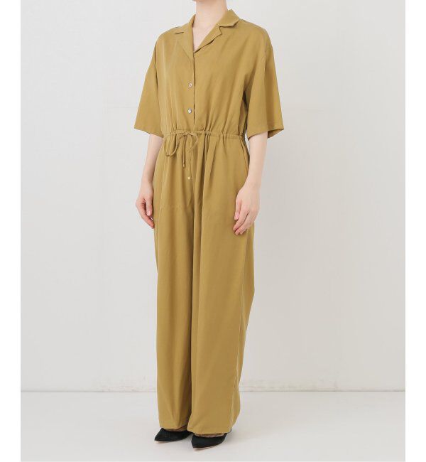 SLOBE IENA「《WEB限定/追加》ハーフスリーブオールインワン」|オールインワン|