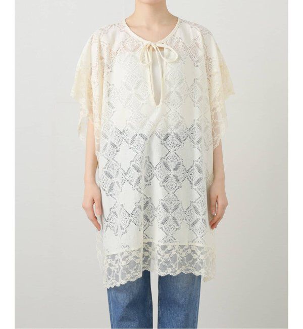 SLOBE IENA「《追加》provoke/プロヴォーク ポンチョブラウス PV-030061」|シャツ・ブラウス|