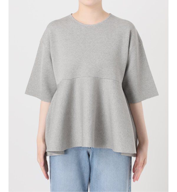 IENA「Debussyペプラムプルオーバー」|ニット・セーター|