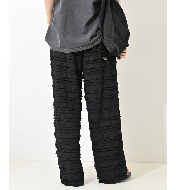 SLOBE IENA「《WEB限定/追加》フリルカットパンツ」|その他|