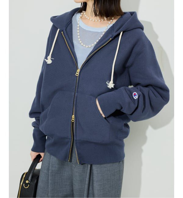 SLOBE IENA「《追加》Champion/チャンピオン SLOBE別注 ダブルジップパーカー」|パーカー|