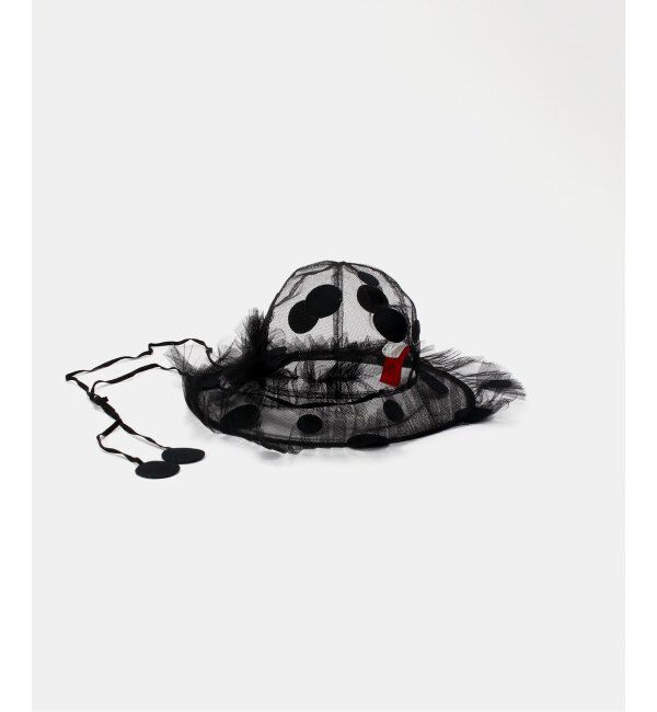 IENA LA BOUCLE「SUGRI/スグリ チュールドットキャップリン」|ハット|