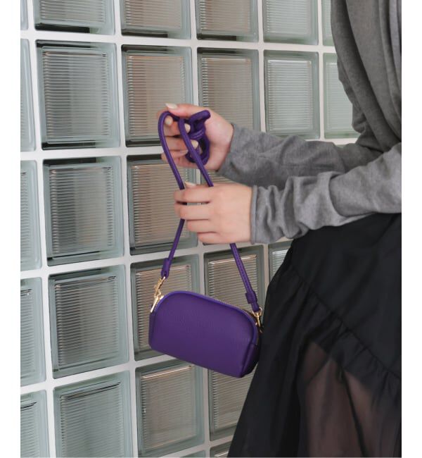 SLOBE IENA「VELETTO/ベレット ミニショルダーバッグ EL-331-MOD-DO」|その他|