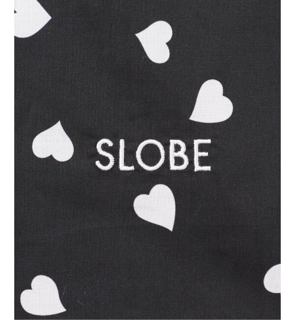 SLOBE IENA「【Jeu de Coeurs & Pois / 2個セット】ハートトート&times;シュシュセット」|トートバッグ|