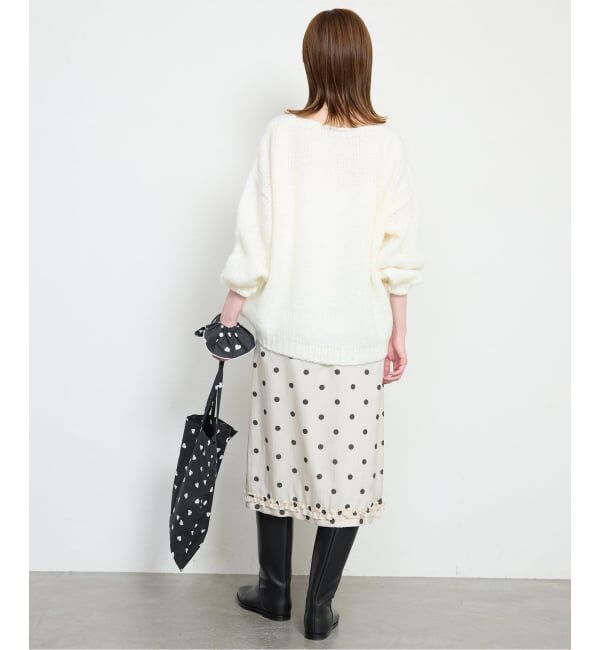 SLOBE IENA「【Jeu de Coeurs & Pois / 2個セット】ハートトート&times;シュシュセット」|トートバッグ|