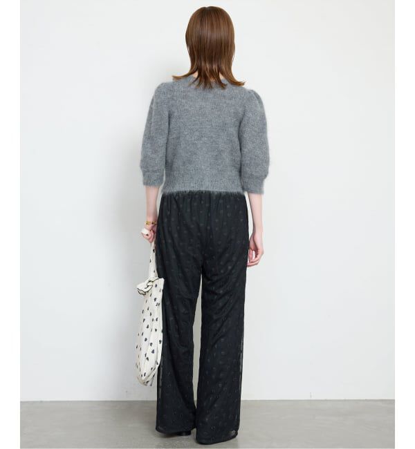 SLOBE IENA「【Jeu de Coeurs & Pois / 2個セット】ハートトート&times;シュシュセット」|トートバッグ|