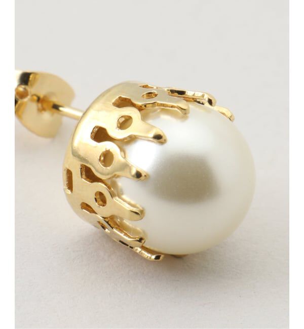 SLOBE IENA「Caline Paris/カリンヌ パリ パールピアス 25BO22」|ピアス|