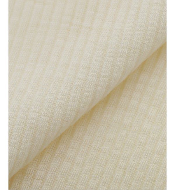 IENA LA BOUCLE「TOURNON/トゥルノン WOOL SHEER RIB BOTTLENECK 25AWCS030」|Tシャツ・カットソー|