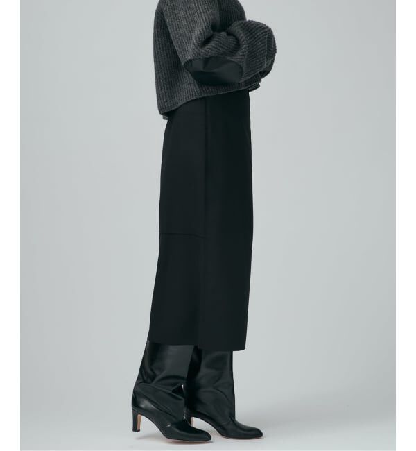 VERMEIL par iena「woolギャバ I line スカート」|スカート|