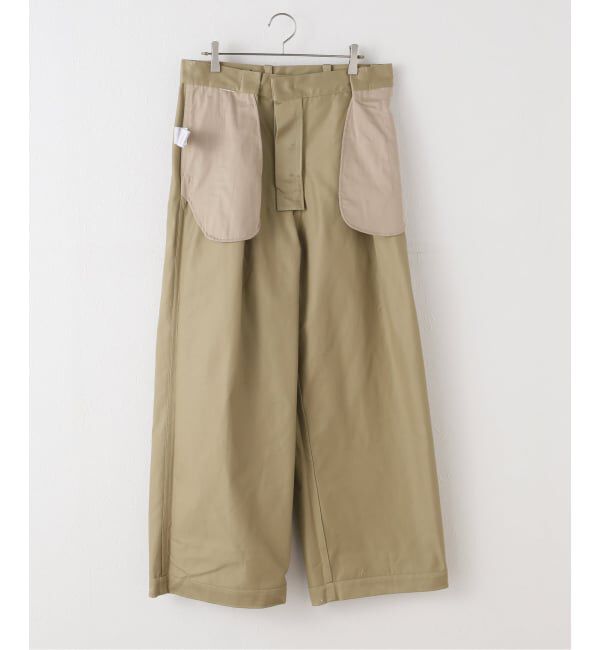 IENA「SOFIE D'HOORE/ソフィードール cotton pt パンツ PASADENA」|スラックス|