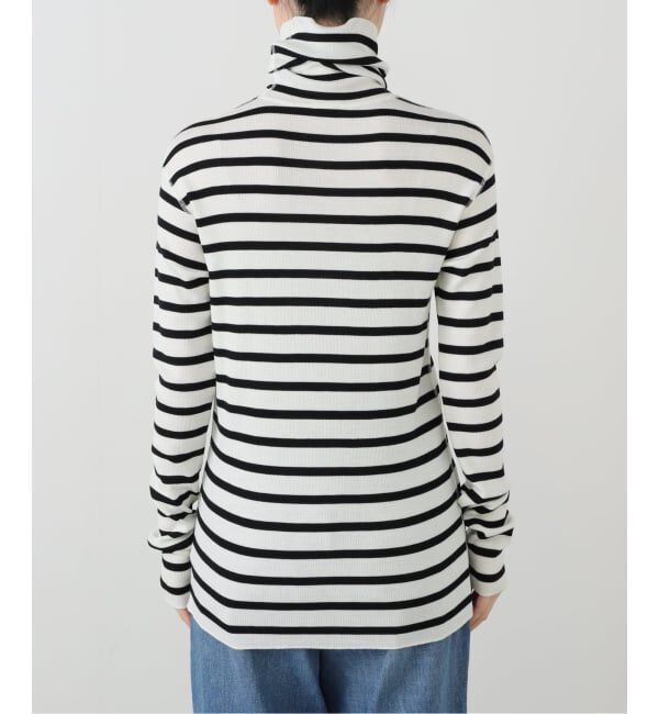 IENA「Maison IENA 別注 Raspail/ラスパイユ WOOL RIB タートルネック RB-290」|ニット・セーター|