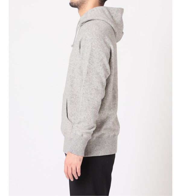 EDIFICE「【LOOPWHEELER for LOWERCASE】ツリアミウールルーズフーディー」|パーカー|
