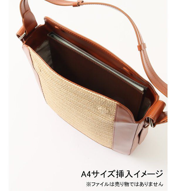 EDIFICE「【LAvenir / ラ・ヴェニール】Mael Square Shoulder Bag Mesh」|ショルダー・メッセンジャー|
