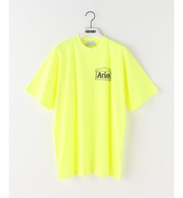 PULP「【ARIES / アリーズ】TEMPLE SS TEE」|Tシャツ・カットソー|イエロー