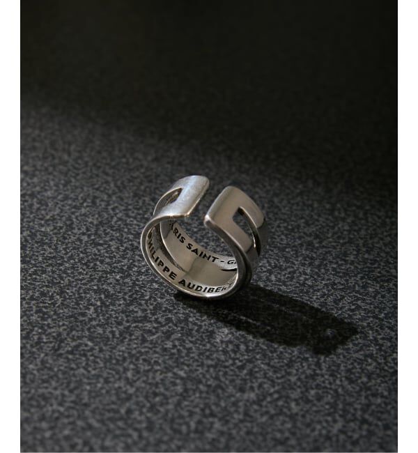 Paris Saint-Germain「【PHILIPPE AUDIBERT / フィリップ オーディベール】PSG Right Ring BG4661- S」|リング|