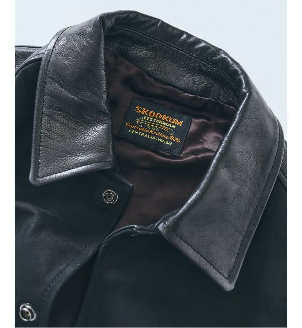 SKOOKUM / スクーカム】417別注 Leather AWARDブルゾン（417 EDIFICE