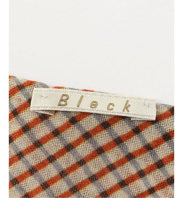 EDIFICE「BLECK(ブレック) tattersall スカーフ」|バンダナ・スカーフ|