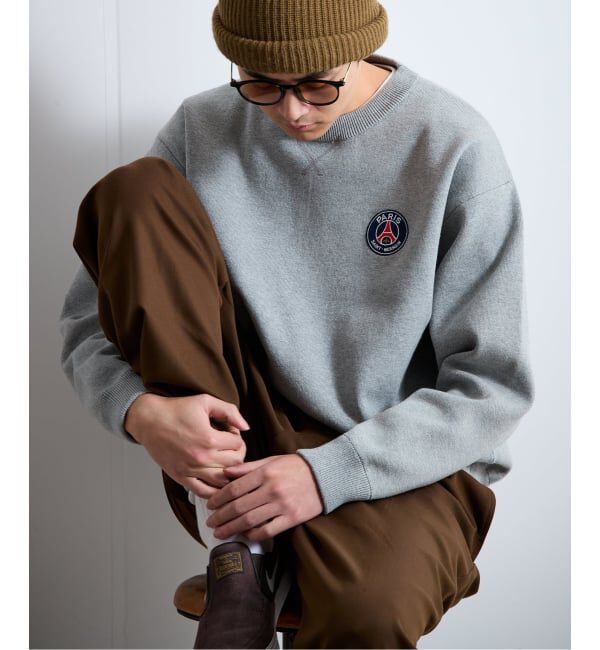 Paris Saint-Germain「【Paris Saint-Germain / パリ・サン＝ジェルマン】 JP Sweat like Knit EMBLEM」|ニット・セーター|