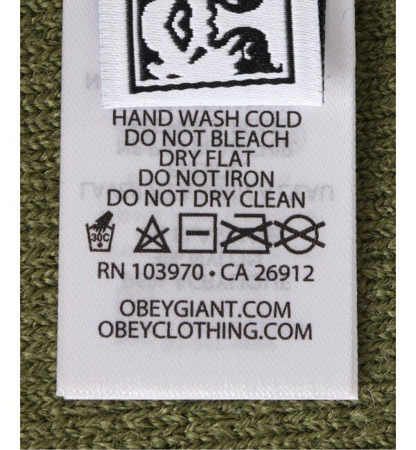 Oriens JOURNAL STANDARD「【OBEY / オベイ】 ALL FOR YOU BEANIE 1000302 20」|ニット帽|