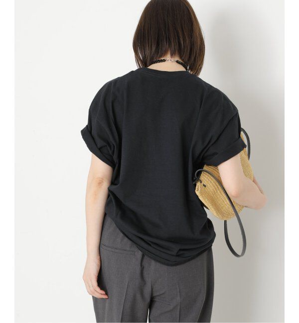 journal standard L'essage「【Pacific BOOKS 】Nascar BLACK t-shirts：Tシャツ」|Tシャツ・カットソー|