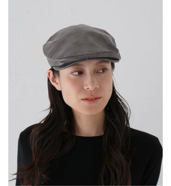 Oriens JOURNAL STANDARD「【AWESOME NEEDS / オーサムニーズ】 CLASSIC HUNTING CAP_LEATHER」|ハンチング・ベレー帽|