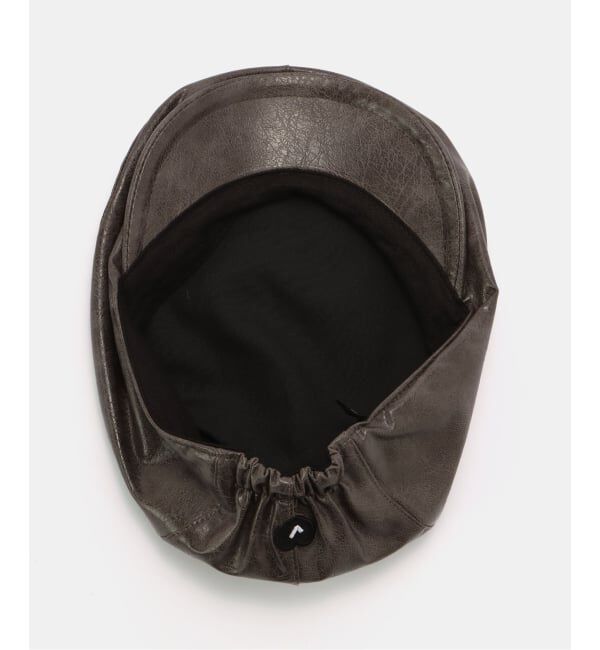 Oriens JOURNAL STANDARD「【AWESOME NEEDS / オーサムニーズ】 CLASSIC HUNTING CAP_LEATHER」|ハンチング・ベレー帽|