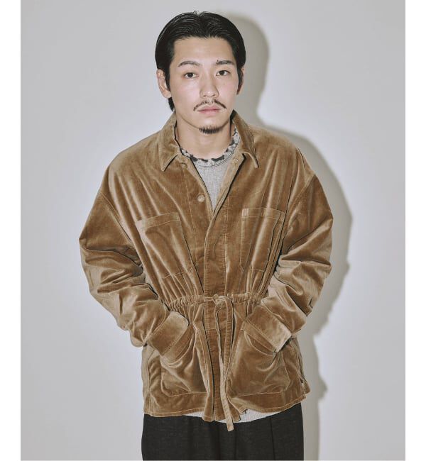 J.S.Homestead「J.S.Homestead / ベルベティーン ファティーグ シャツ」|シャツ・ブラウス|