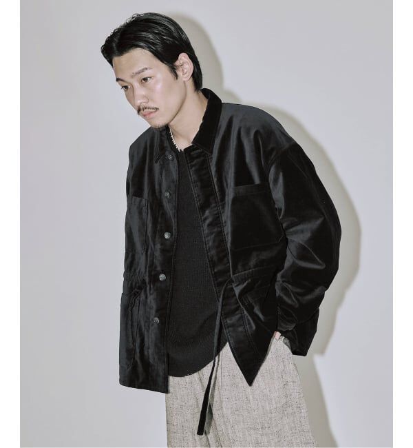 J.S.Homestead「J.S.Homestead / ベルベティーン ファティーグ シャツ」|シャツ・ブラウス|