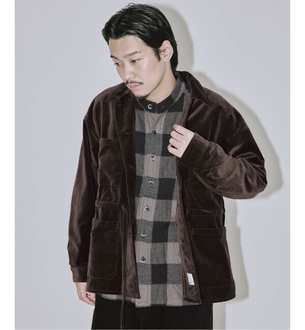 J.S.Homestead「J.S.Homestead / ベルベティーン ファティーグ シャツ」|シャツ・ブラウス|